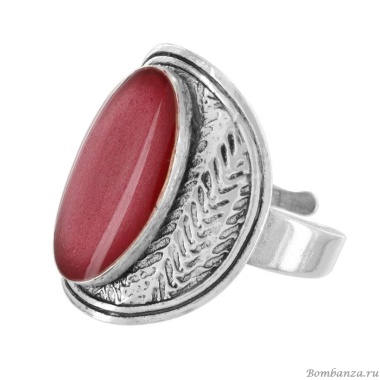 Кольцо TARATATA, Ceramik, разъемное, с цветной смолой, TT-W23-06428-103 розовый