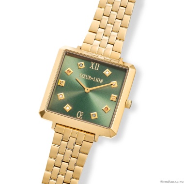 Часы Coeur de Lion, Gold-Green 7632/73-1605