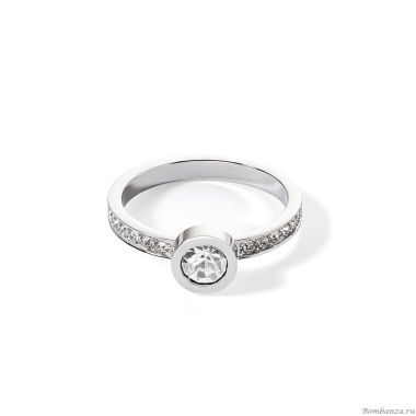 Кольцо Coeur de Lion, Crystal-Silver 18.5 мм 0228/40-1817 58