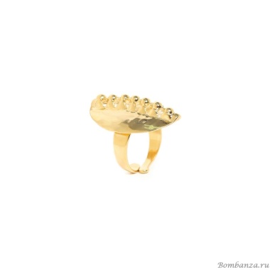 Кольцо ORI TAO, Maasai, разъемное, с металлическими бусинами, OT23.2-19-40291 золотистый