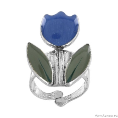 Кольцо TARATATA, Pop, разъемное, с цветной смолой, TT-T23-07417-104 синий