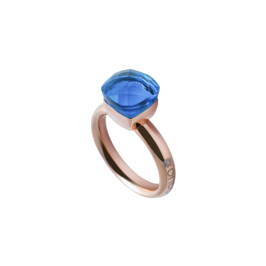 Кольцо Qudo, Firenze sapphire 17.2 мм 611724 BL/RG