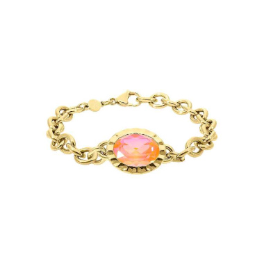 Браслет Qudo, TIVOLA UNICA big (G/P) Crystal orange ignite, 189714