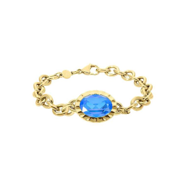 Браслет Qudo, TIVOLA UNICA big (G/P) Royal blue delite, 189684