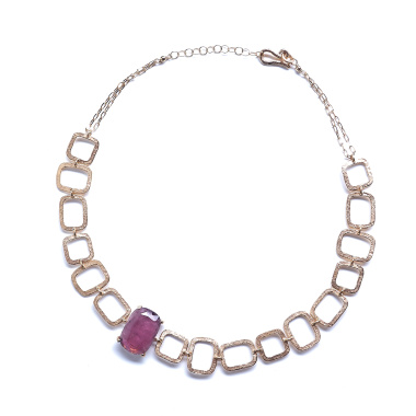Колье Estrosia, кристалл, ES-CLG52A турмалиновый