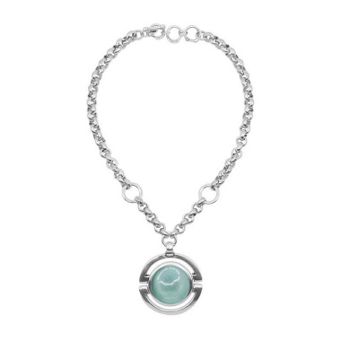 Колье Ciclon, Magnifica, с муранским стеклом, CN-233801 бирюзовый