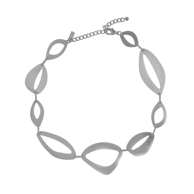 Колье Dansk Copenhagen, Alaya, с овалами неправильной формы, DNSK25.2-9C2501006 серебристый