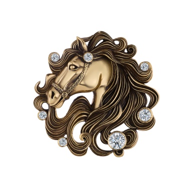 Брошь Fiore di Firenze CAVALLO SP3208