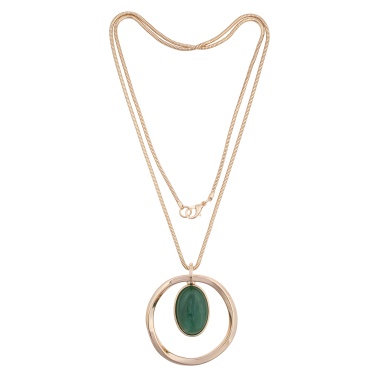 Колье Fiore Luna, GREEN AVENTURINE