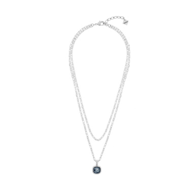 Колье VIDDA, Magna, двойное, с кристаллом Swarovski, VD25.2-02282 синий