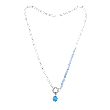 Колье Fiore Luna, AGAT BLUE