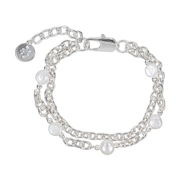 Браслет Fiore Luna, Pearle Double Сarabiner, CL4511 S Браслет Fiore Luna, Pearle Double Сarabiner, CL4511 S