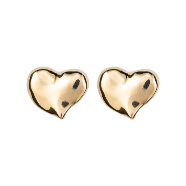 Серьги UNOde50 UNO heart с золотом PEN0829ORO0000U