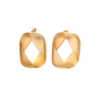 Серьги Dansk Copenhagen, Anastazia, объемные, DNSK25.2-3C2407014 золотистый