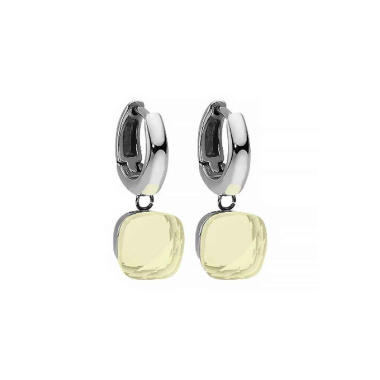 Серьги Qudo, Firenze Powder Yellow 300324 BW/S