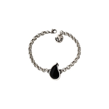 Браслет Tra-la-ra, Infinity, со вставкой из смолы, TLR23-231P004 черный Браслет Tra-la-ra, Infinity, со вставкой из смолы, TLR23-231P004 черный