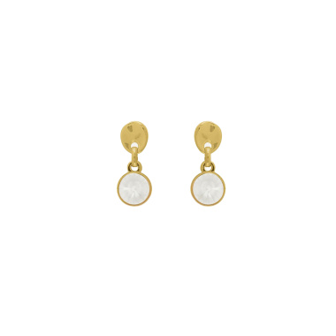 Серьги VIDDA, Lily, с кристаллом Swarovski, VD25.2-02087 хрустальный