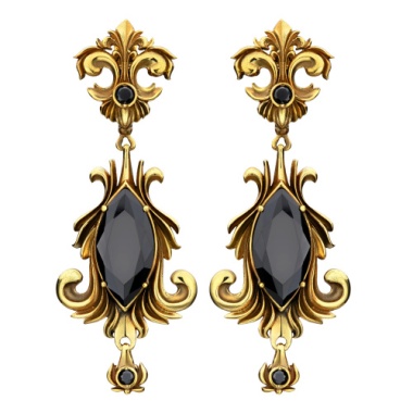 Серьги Fiore di Firenze OR190520 NERO Серьги Fiore di Firenze OR190520 NERO