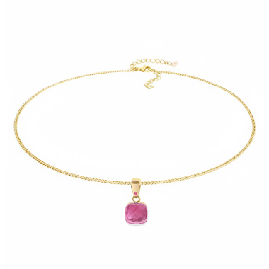 Колье Qudo, FIRENZE (G) Padparadscha, 107001/48-4308
