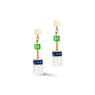 Серьги Coeur de Lion, Multicolour Gold, 3018/21-1516 Серьги Coeur de Lion, Multicolour Gold, 3018/21-1516