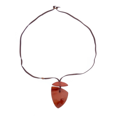 Колье Laguna, Sonata, с подвеской из смолы, LF-52753 розовый