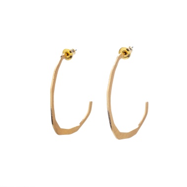 Серьги Dansk Copenhagen, Elysian, полукольца, DNSK25.2-3C2501009 золотистый