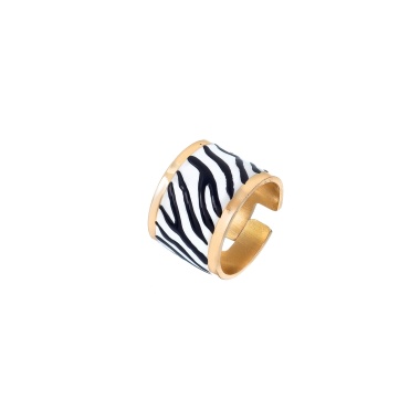 Кольцо Francesca Bianchi, разъемное, с эмалью, FB25.2-6E золотистый