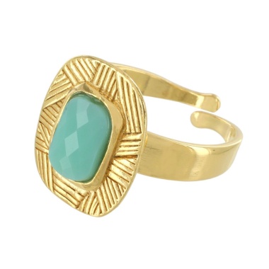 Кольцо TARATATA, Joyeuse, разъемное, со стеклянной бусиной, TT-H24-11419-20T Кольцо TARATATA, Joyeuse, разъемное, со стеклянной бусиной, TT-H24-11419-20T