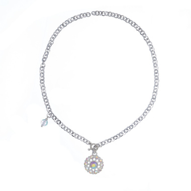 Колье Lanzerotti, Cuori, с кристаллами, LZ-24.02-138 хрустальный