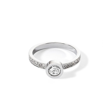 Кольцо Coeur de Lion, Crystal-Silver 18 мм 0228/40-1817 56