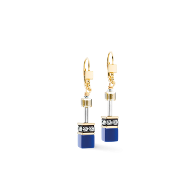 Серьги Coeur de Lion, Beige-Blue, 2838/20-1007
