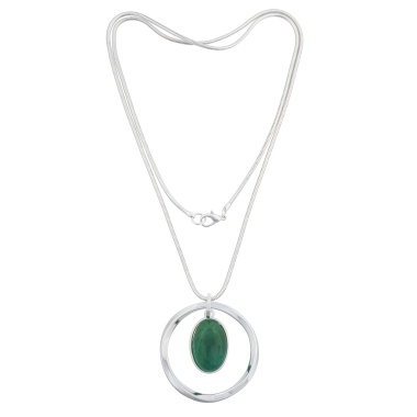 Колье Fiore Luna, GREEN AVENTURINE