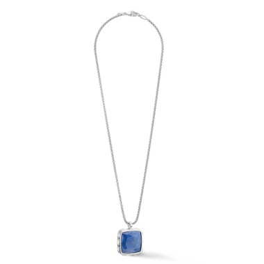 Колье Coeur de Lion, Blue-Silver, 1200/10-0717 Колье Coeur de Lion, Blue-Silver, 1200/10-0717