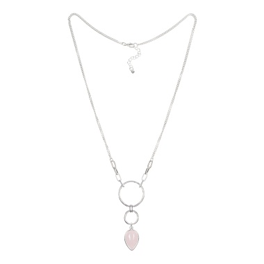 Колье Fiore Luna, ROSE QUARTZ
