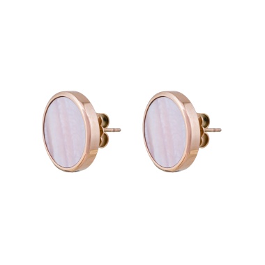 Пусеты Fiore Luna, SHELL ROSE Пусеты Fiore Luna, SHELL ROSE