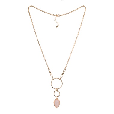 Колье Fiore Luna, ROSE QUARTZ