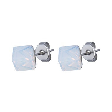 Пусеты Fiore Luna,  White, SWE2127/2 W S Пусеты Fiore Luna,  White, SWE2127/2 W S