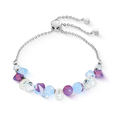 Браслет Coeur de Lion, Lilac-Blue, 1124/30-0839 Браслет Coeur de Lion, Lilac-Blue, 1124/30-0839