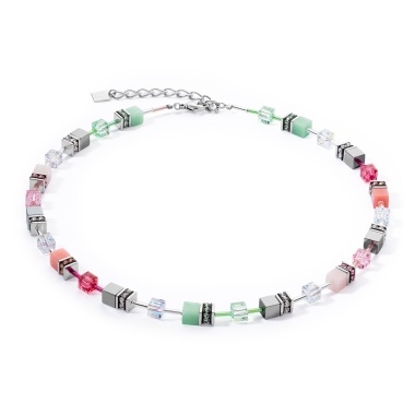 Колье Coeur de Lion, Green-Pink, 4023/10-0504 Колье Coeur de Lion, Green-Pink, 4023/10-0504