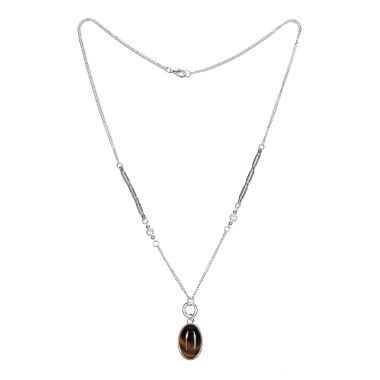 Колье Fiore Luna, COFFE AGATE