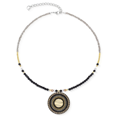 Колье Coeur de Lion Black-Gold, 2036/10-1316