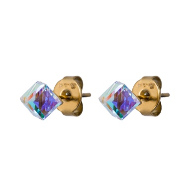 Пусеты Fiore Luna, Crystal AB, SWE0127/1 AB G Пусеты Fiore Luna, Crystal AB, SWE0127/1 AB G