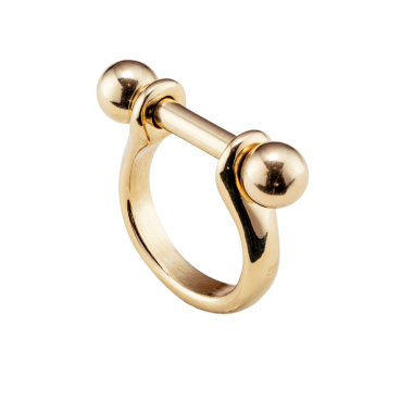 Кольцо UNOde50 Pick 1 с золотом ANI0642ORO00015