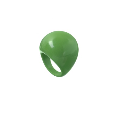 Кольцо Laguna, Sonata, из смолы, LF-53781 зеленый, 17,5