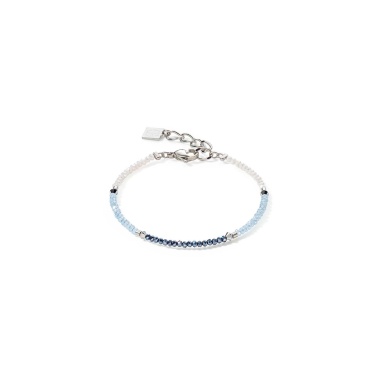 Браслет Coeur de Lion, Light Blue-Silver 6006/30-0741