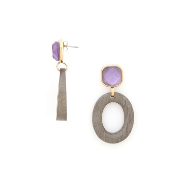 Серьги Nature Bijoux, Lavender, ракушка Capiz в смоле, эбеновое дерево, NB25.1-12-90100 сиреневый Серьги Nature Bijoux, Lavender, ракушка Capiz в смоле, эбеновое дерево, NB25.1-12-90100 сиреневый