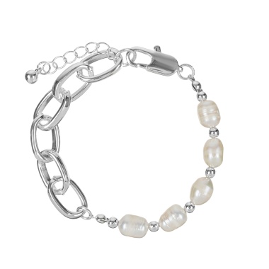 Браслет Fiore Luna, Pearl Сarabiner