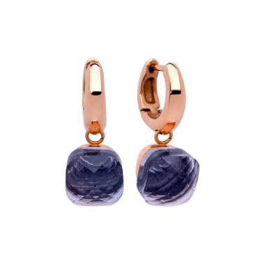 Серьги Qudo, Firenze tanzanite 300119 V/RG
