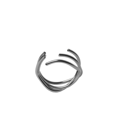 Кольцо Katerina Vassou, Willow, разъемное, с изогнутыми стержнями, KV23-306568 серебристый