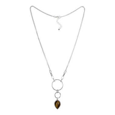 Колье Fiore Luna, TIGER EYE